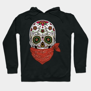 Dead Sugar Skull Design Hoodie